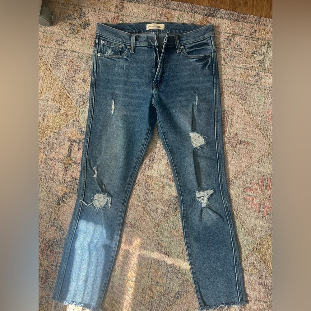 GAP High Rise Slim Straight Jeans - Picture 3 of 6
